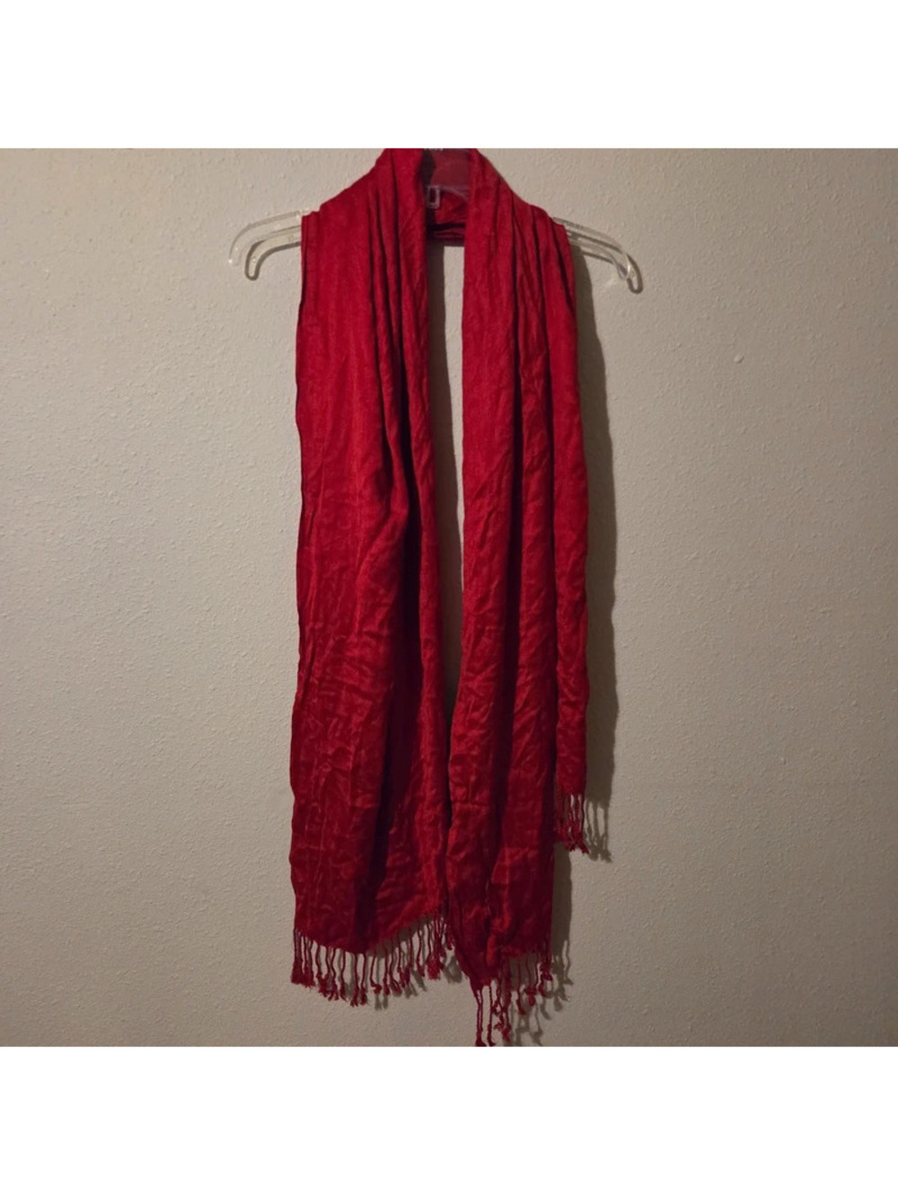 Red scarf